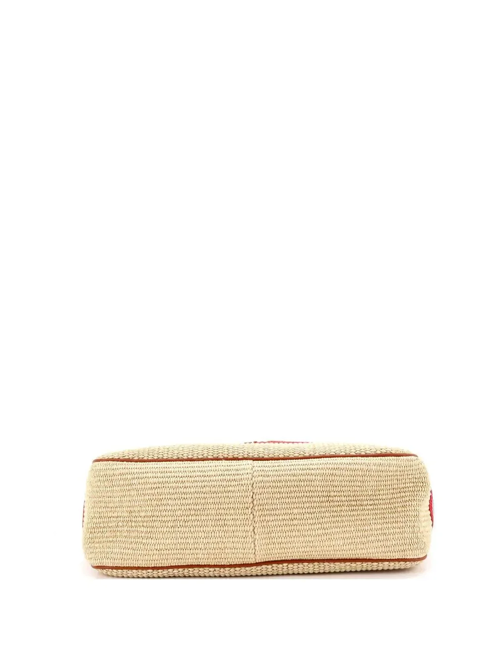 Fendi Logo Hobo Embroidered Raffia #335392F80B